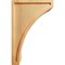 Ekena Millwork 3"W x 6 1/2"D x 10"H Large Lawson Wood Corbel, Red Oak CORW03X06X10LWRO - alternate 3